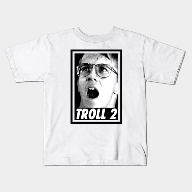 Troll 2 - Portrait retro Kids T-Shirt by DoctorBlue